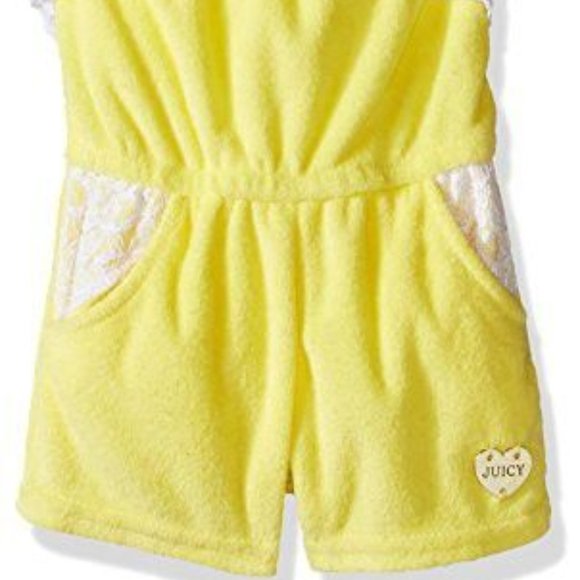 Juicy Couture Strapless Girls  Cover-Up Romper 3T - Picture 6 of 6